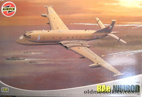 Airfix 1/72 BAe Nimrod, A12050 plastic model kit